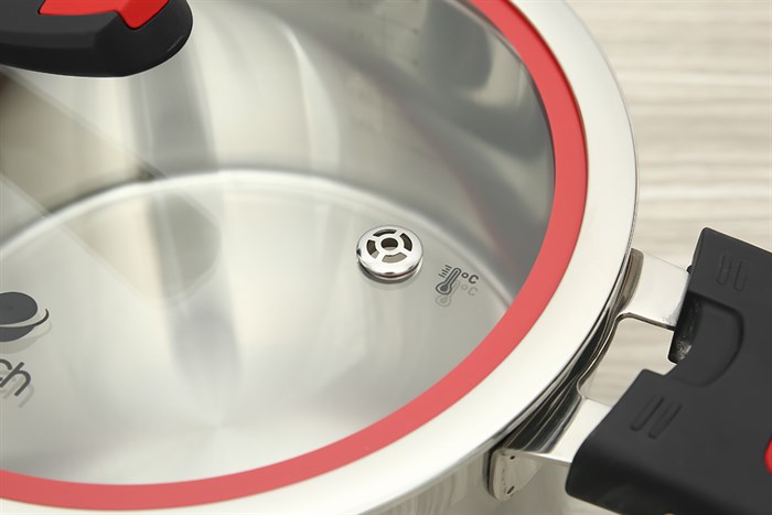 Bộ nồi chảo inox 3 đáy nắp kính Elmich Milano EL-8093 Màu Inox