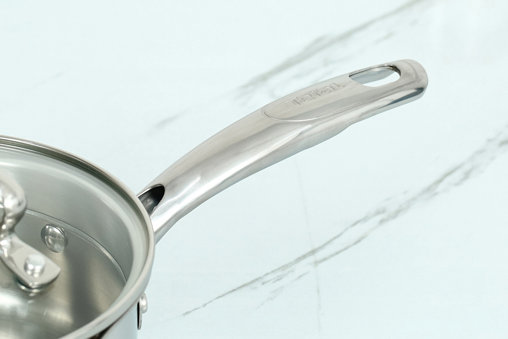 Bộ nồi quánh inox nắp kính Tefal Duetto Plus G719S674 Màu Inox