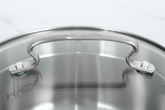 Nồi inox nắp kính 20 cm Tefal Duetto Plus G7194455 Màu Inox