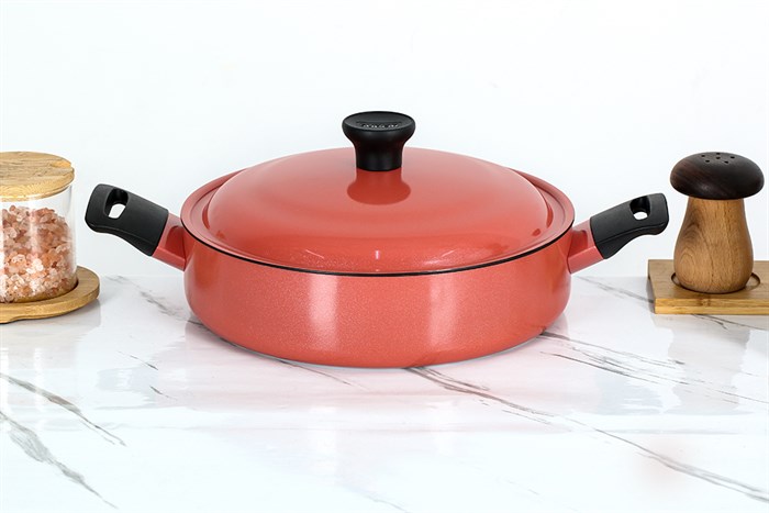 Nồi nhôm chống dính nắp nhôm 26 cm Supor Trendy H22104-ST26A