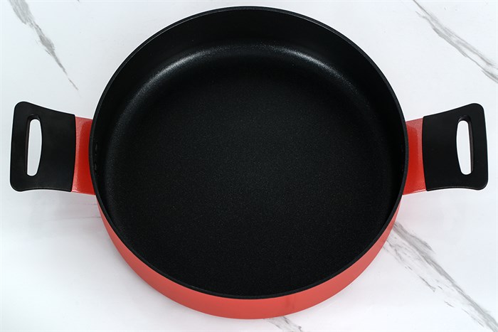 Nồi nhôm chống dính nắp nhôm 26 cm Supor Trendy H22104-ST26A Màu Cam đỏ