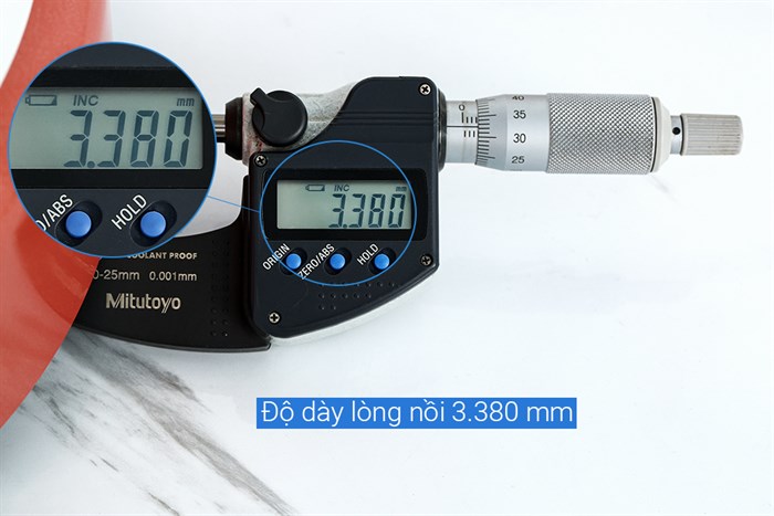 Nồi nhôm chống dính nắp nhôm 26 cm Supor Trendy H22104-ST26A Màu Cam đỏ