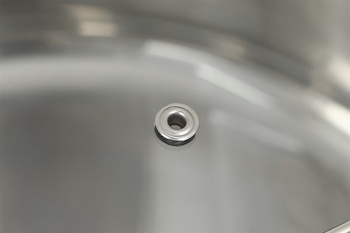 Nồi luộc gà inox 3 đáy nắp kính 28 cm Elmich Trimax Classic 2410OL Màu Bạc