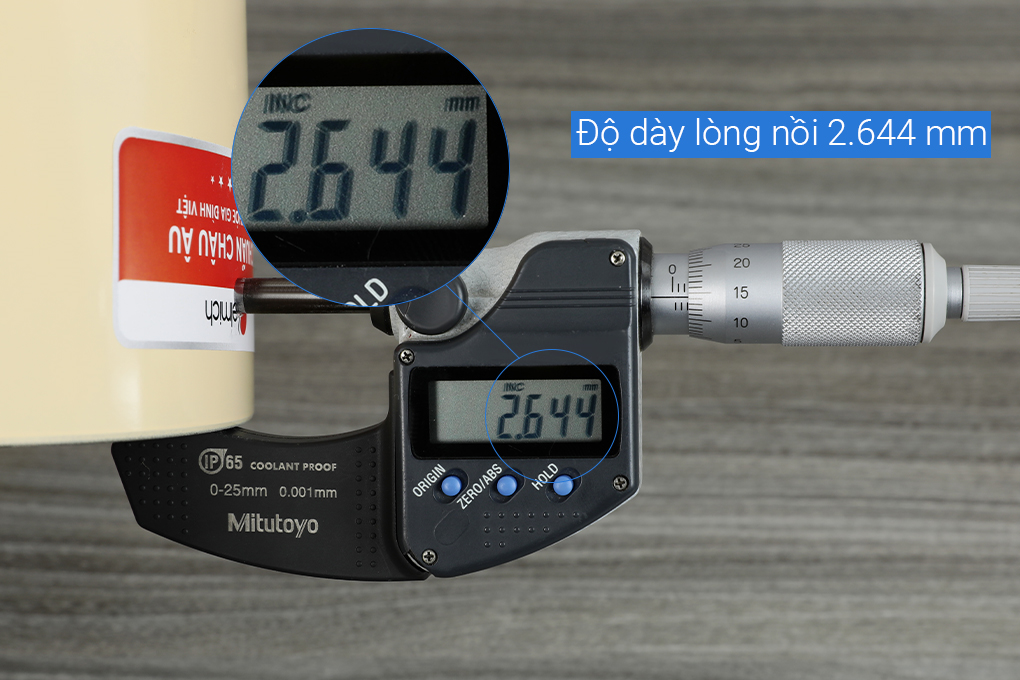 Bộ 3 nồi nhôm chống dính nắp kính Elmich EL-5112YA Màu Vàng