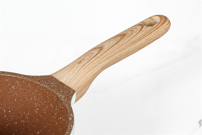 Quánh nhôm chống dính nắp kính 18 cm Green Cook GCS225-18IH Màu Xanh lá