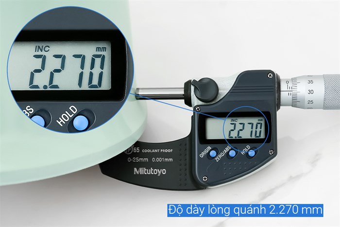 Quánh nhôm chống dính nắp kính 18 cm Green Cook GCS225-18IH Màu Xanh lá