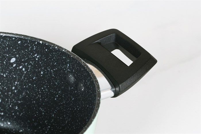 Nồi nhôm chống dính nắp kính 20 cm Green Cook GCS226-20IH Màu Xanh lá