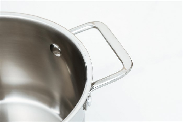 Bộ 3 nồi inox 3 đáy nắp kính Elmich EL-2324MN Màu Inox