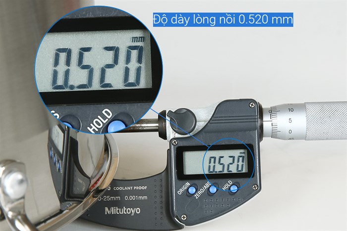 Bộ 3 nồi inox 3 đáy nắp kính Elmich EL-2324MN Màu Inox