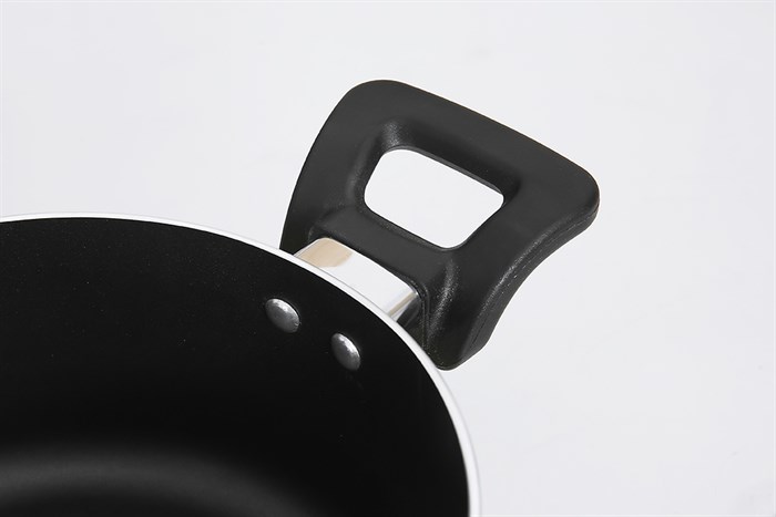 Nồi nhôm chống dính nắp kính 18 cm Elmich EL-5213MN18 Màu Màu be