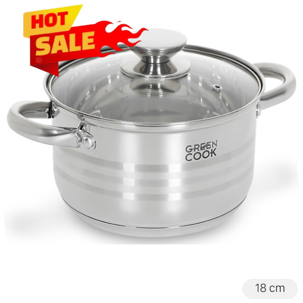 Nồi inox 5 đáy Green Cook GCS243-18IH