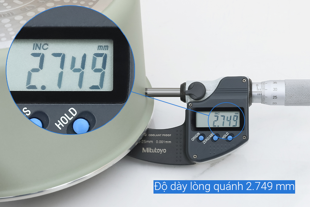 Quánh nhôm chống dính nắp kính 18 cm Tefal So Matcha G1792395 Màu Xanh