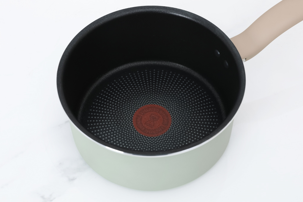 Quánh nhôm chống dính nắp kính 18 cm Tefal So Matcha G1792395 Màu Xanh