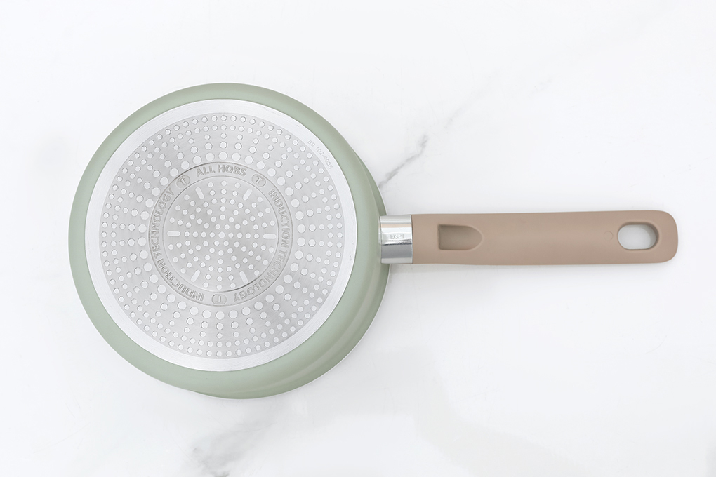 Quánh nhôm chống dính nắp kính 18 cm Tefal So Matcha G1792395 Màu Xanh