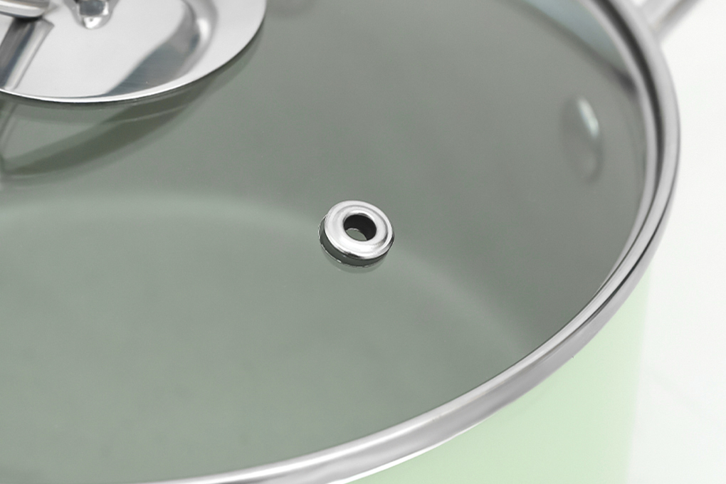 Nồi nhôm chống dính nắp kính 16 cm Delites NDE16 - 3