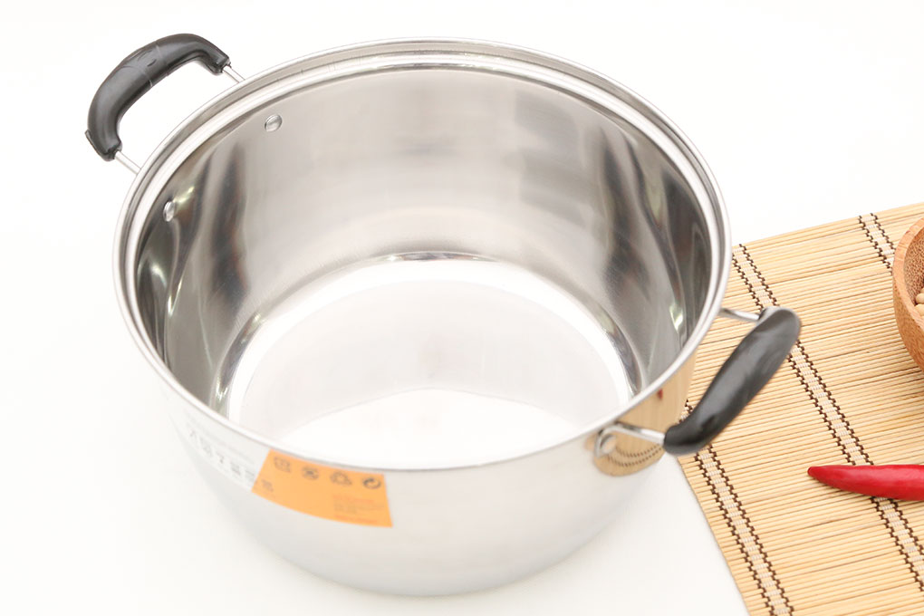 Bộ 2 nồi inox 3 đáy 16, 24 cm Goldsun GE21-3-2304SG - 4