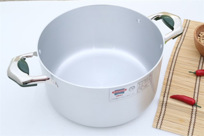 Nồi nhôm anod nắp kính 26 cm Sunhouse SHG88-26S Màu Bạc
