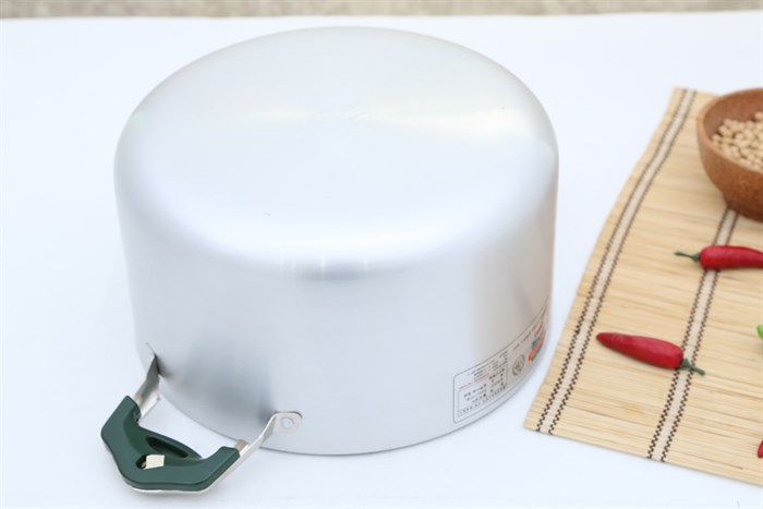 Nồi nhôm anod nắp kính 26 cm Sunhouse SHG88-26S Màu Bạc