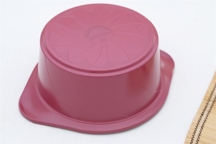 Bộ 3 nồi nhôm đúc nắp kính Goldsun AD02-3106AG Màu Hồng