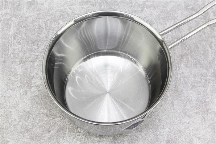 Quánh inox 3 đáy nắp kính 16 cm Fivestar Q16-3DG Màu Inox