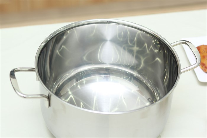 Bộ nồi xửng 3 đáy 26 cm Fivestar ST26-3D Màu Inox