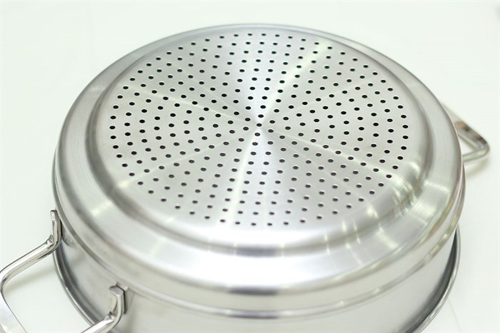Bộ nồi xửng 3 đáy 26 cm Fivestar ST26-3D Màu Inox