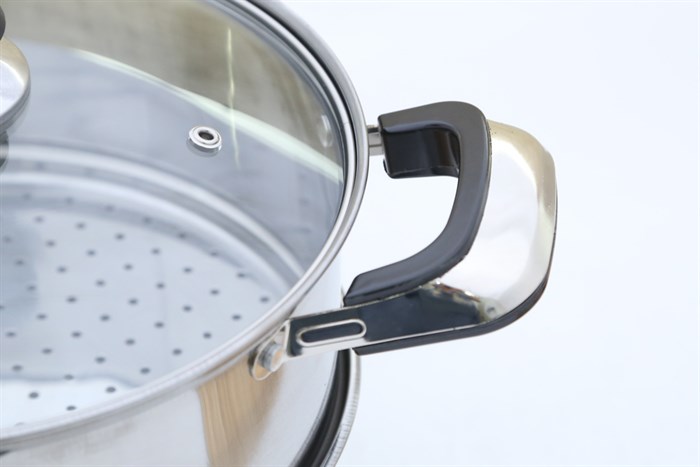 Bộ nồi xửng inox Goldsun GE05-2303SG - 24cm Màu Inox