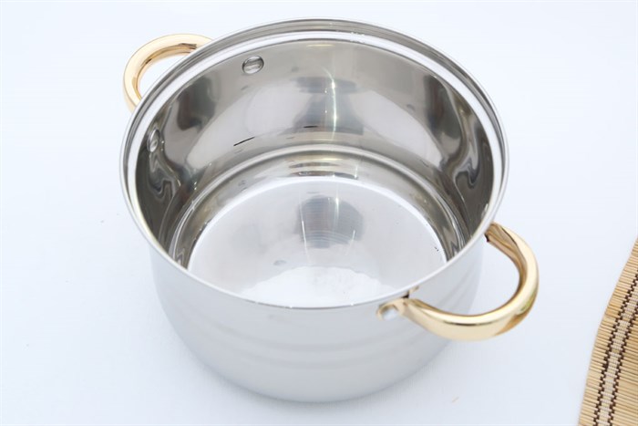 Bộ 3 nồi inox 3 đáy 16, 20, 24 cm Kangaroo KG157 Màu Inox