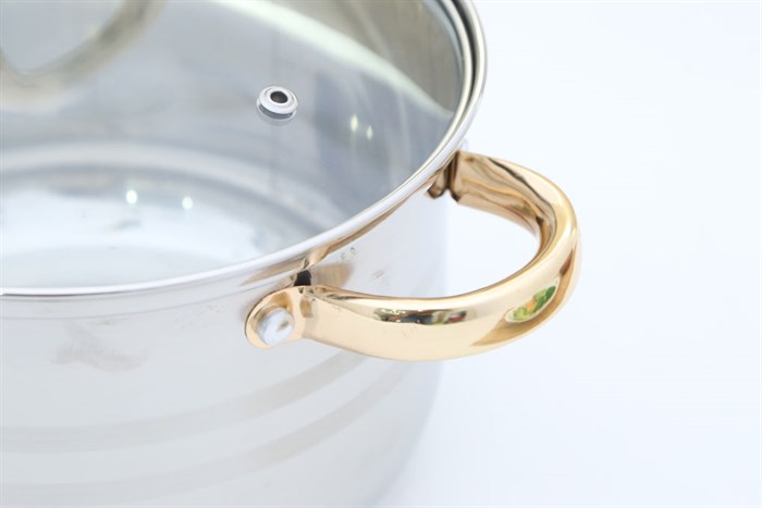 Bộ 3 nồi inox 3 đáy 16, 20, 24 cm Kangaroo KG157 Màu Inox