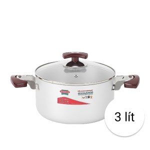 Nồi nhôm anod cao cấp 1 đáy Sunhouse SH8833-20EBN 20cm