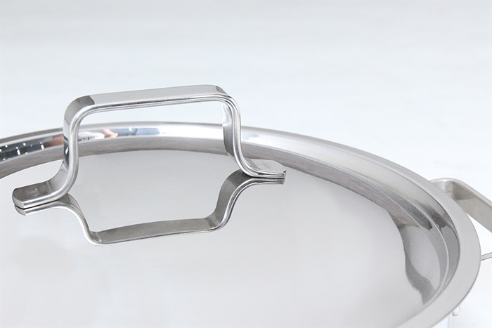 Nồi inox 3 đáy 24 cm Happycook Milan N24-ML Màu Inox