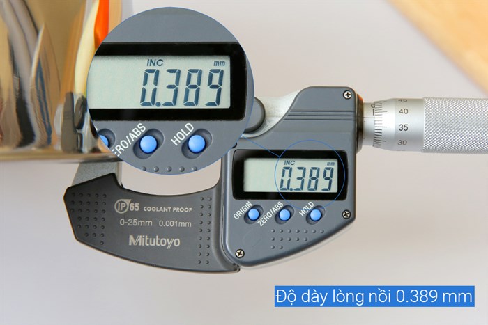 Nồi inox 3 đáy nắp inox 20 cm Fivestar N20-3DC Màu Bạc Inox