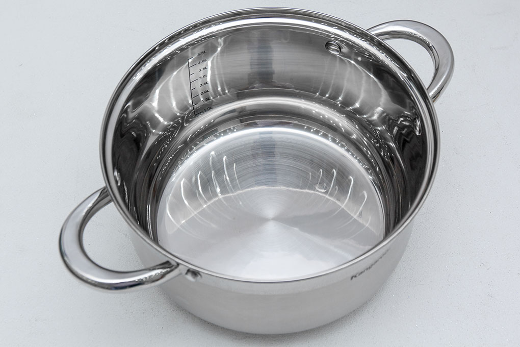 Nồi inox 3 đáy nắp kính 24 cm Kangaroo KG868L - 4