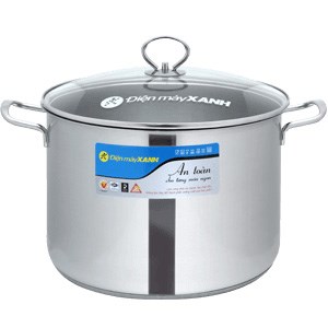 Nồi luộc gà inox 3 đáy 28 cm Sunhouse DMX28