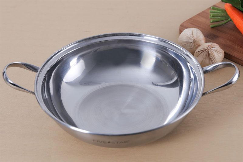 Nồi lẩu inox 3 đáy Fivestar W26-3DG 26cm Nồi lẩu inox 3 đáy Fivestar W26-3DG 26cm