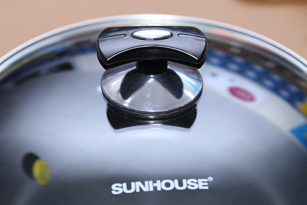 Nồi nhôm chống dính đáy từ 24 cm Sunhouse SHG14124 Màu Xanh lá