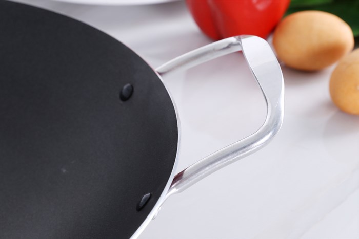 Chảo nhôm sâu chống dính 34 cm Sunhouse SWP34A Màu Đỏ