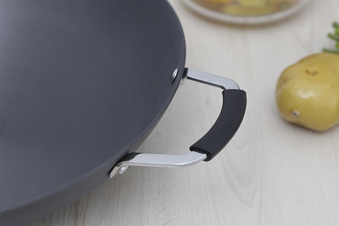 Chảo nhôm oxy hoá cứng không chống dính 36 cm Supor H07011-3 Màu Xám