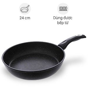 Chảo Nhôm Chống Dính Đáy Từ Delites Cde 24Cm