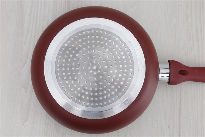 Chảo nhôm sâu chống dính đáy từ 26 cm Delites CSE Màu Đỏ
