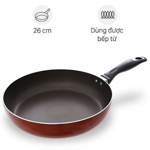 Chảo Nhôm Chống Dính Đáy Từ 26 Cm Delites Cte