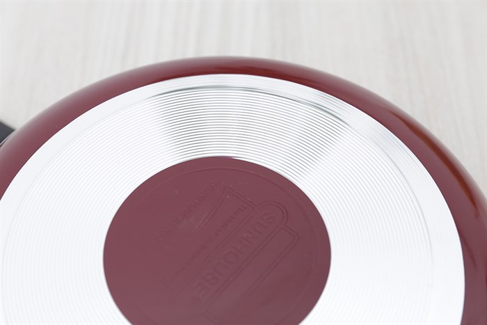 Chảo nhôm chống dính 18 cm Sunhouse CT18C Màu Đỏ