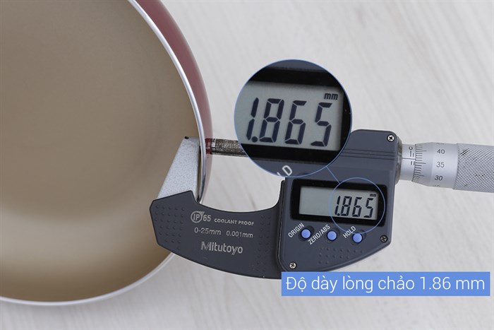 Chảo nhôm chống dính 18 cm Sunhouse CT18C Màu Đỏ