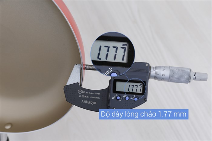 Chảo nhôm chống dính 24 cm Sunhouse CT24C Màu Cam