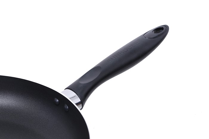 Chảo nhôm chống dính 30 cm Sunhouse CT30 Màu Đen