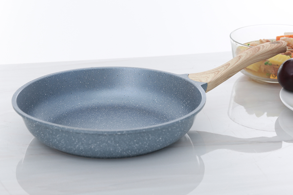 Chảo nhôm chống dính vân đá đáy từ 24 cm Delites 001CWS - 2