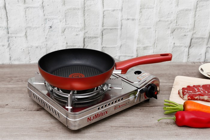 Chảo nhôm chống dính đáy từ 21 cm Tefal C6820275 Màu Đỏ