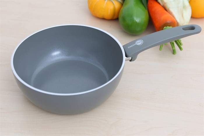 Chảo nhôm sâu chống dính đáy từ 20 cm Greenpan Cambridge Màu Xám