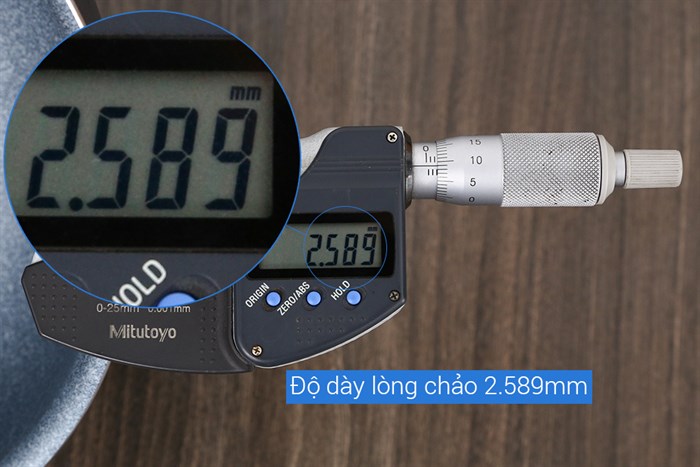 Chảo nhôm sâu chống dính đáy từ 26 cm Happycook MWP-26IH Màu Xám