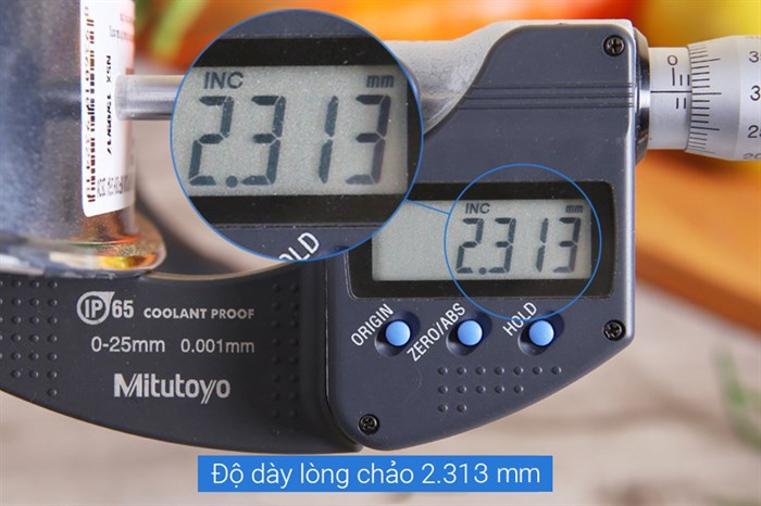 Chảo nhôm chống dính vân đá đáy từ 28 cm Happycook MFP-28IH GRAY Màu Xám